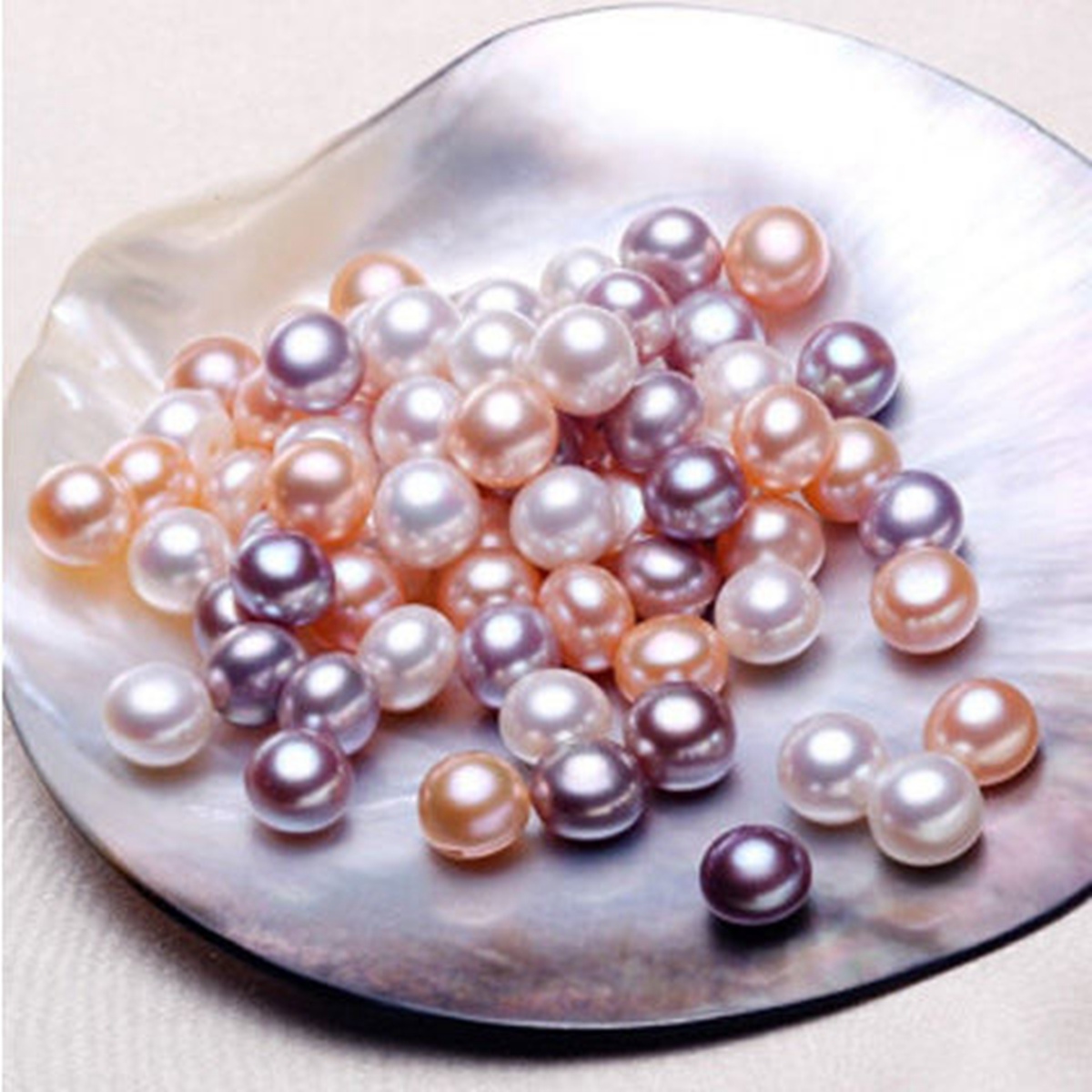 Pearl Stud Earrings 925 Sterling Silver Genuines Freshwater Cultured Pearl Ear Studs For Women Girl Color and Size Choose