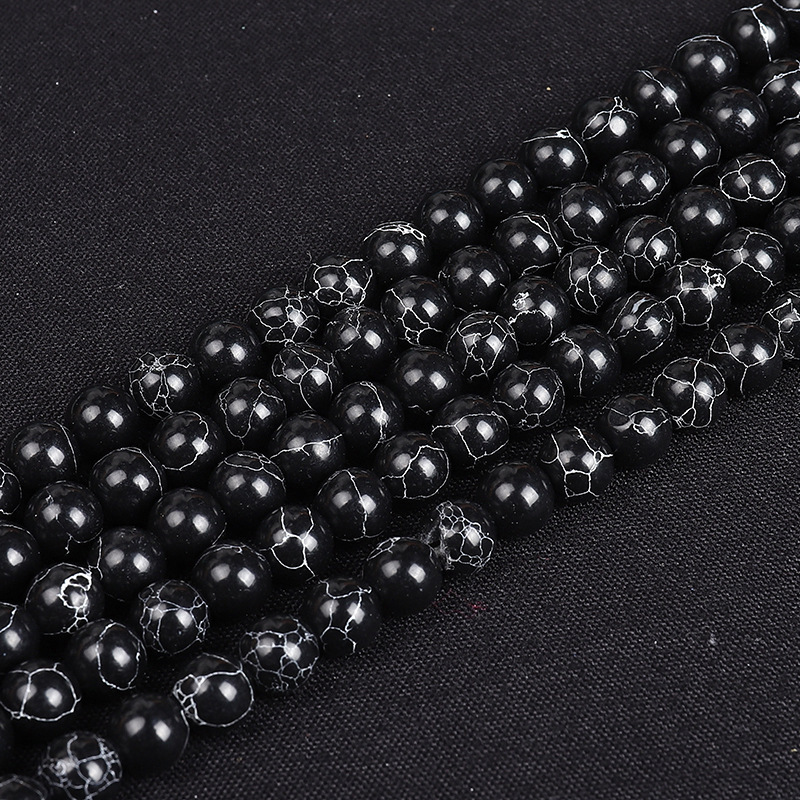 Loose Turquoise Round Beads for  Making Jewelry 4MM 6MM 8MM 10MM 12MM