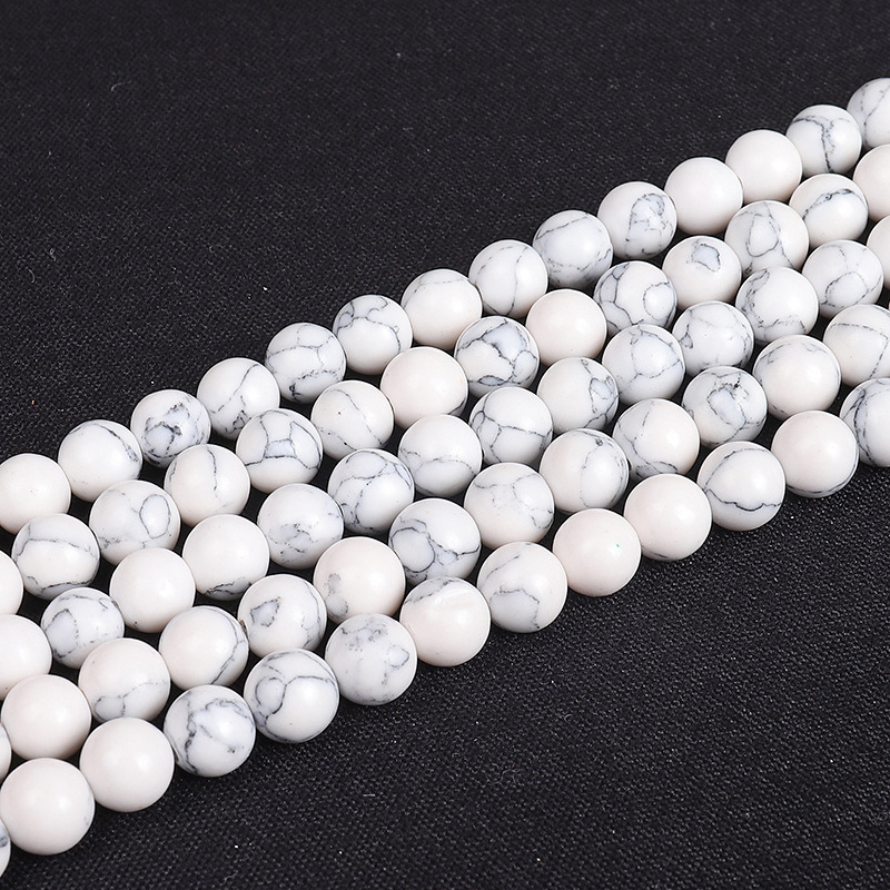 Loose Turquoise Round Beads for  Making Jewelry 4MM 6MM 8MM 10MM 12MM