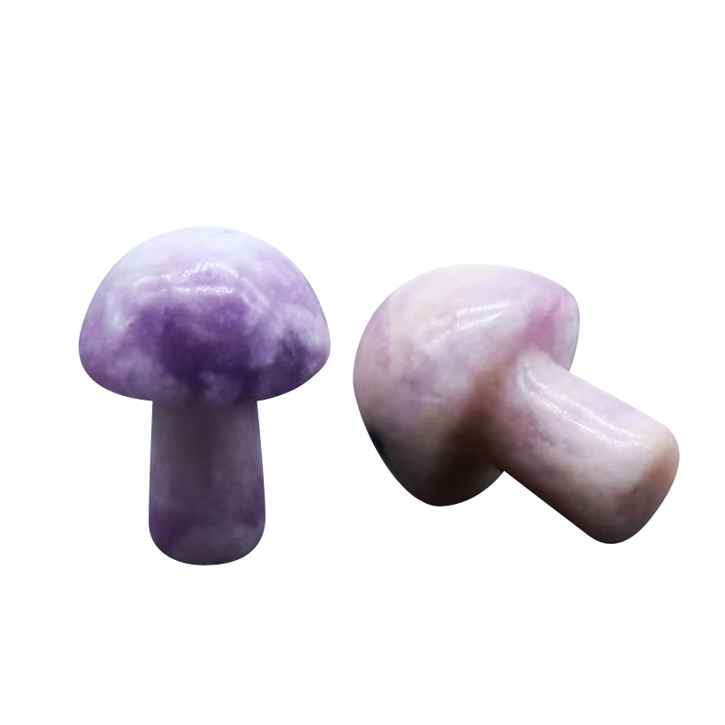 20mm Carnelian Mushroom Gemstone Sculpture Decor Carving Polished Crystal Cute Stones for Home Garden Lawn Yard Decoration Meditation Flower Pot Decor