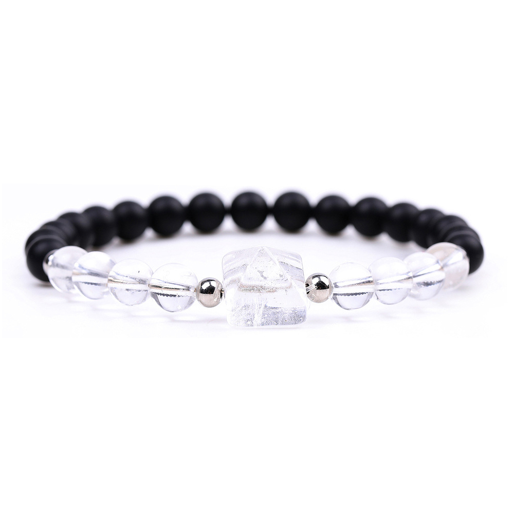 Handmade Stretchy Beaded Bracelet Charm Tiger Eye Bracelet Yoga Energy Protect Fashion Natural Stone Bracelet for Women Men