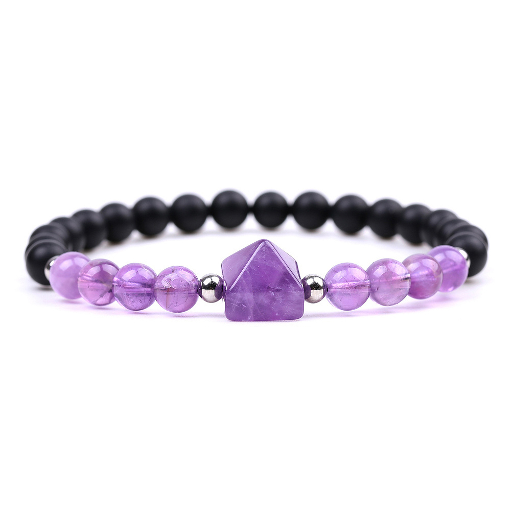 Handmade Stretchy Beaded Bracelet Charm Tiger Eye Bracelet Yoga Energy Protect Fashion Natural Stone Bracelet for Women Men