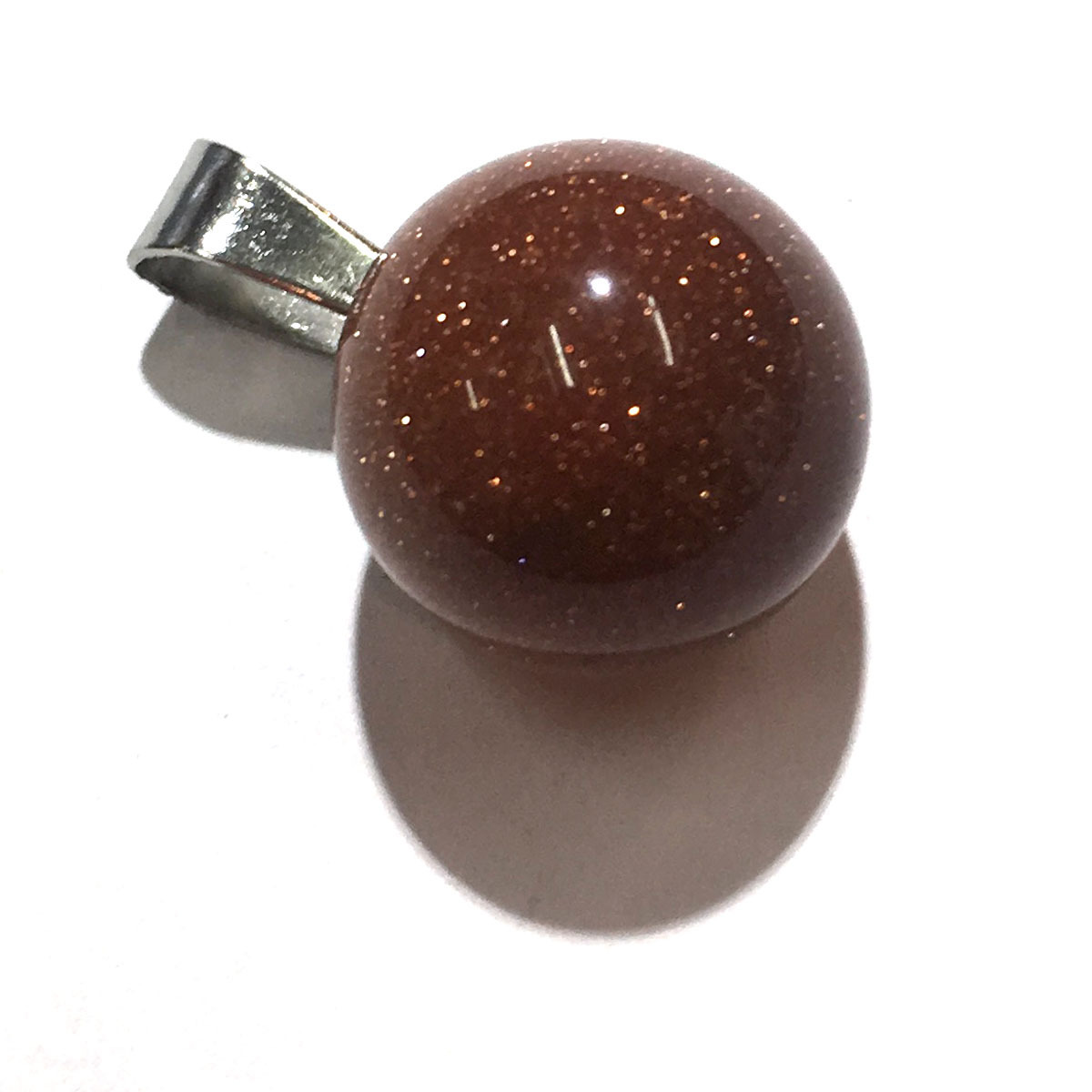 Fashion Chakra Round Stone Pendants Mixed Healing Crystal Quartz Gemstone Charms For Necklace Jewelry