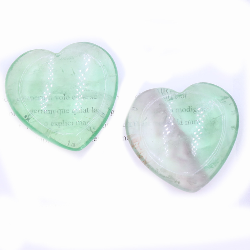 Loose Heart Healing Stone Love Pocket Palm Worry Crystal for Anxiety Reiki Balancing Rocks Gemstone Farmhouse Kitchen Home