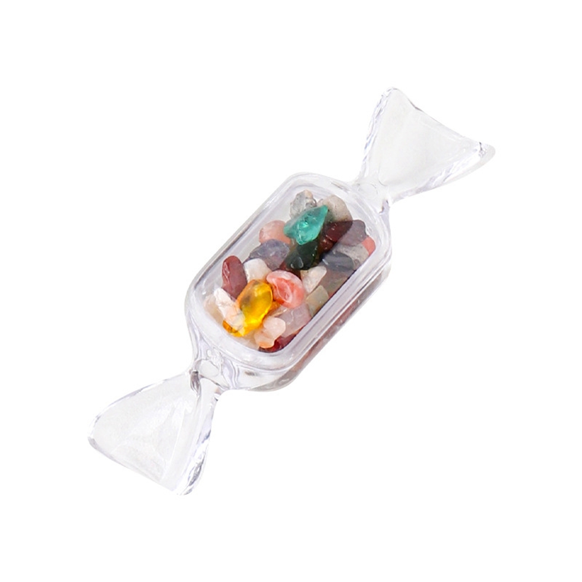 Halloween crystal gift Natural Crystals Tumble Stone Healing Stones Colorful Crystal Chips Candy For Gifts