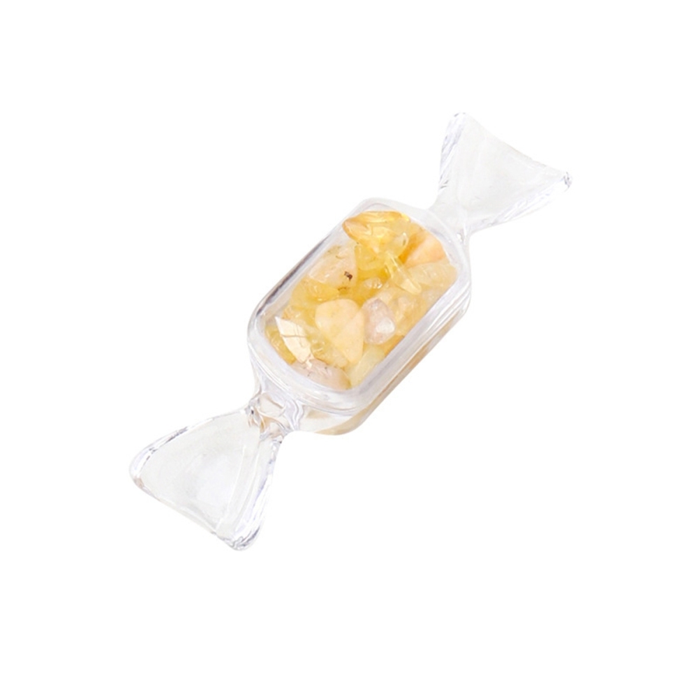 Halloween crystal gift Natural Crystals Tumble Stone Healing Stones Colorful Crystal Chips Candy For Gifts