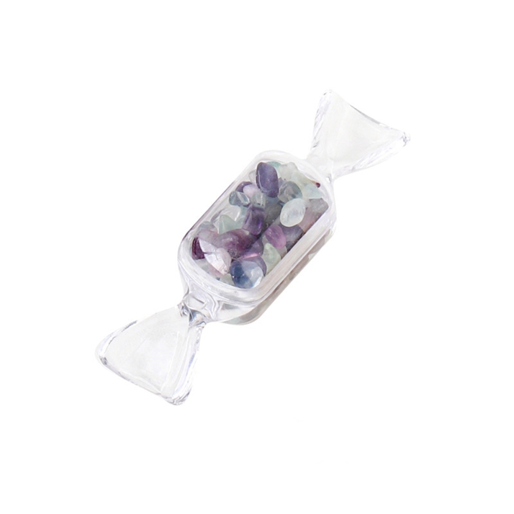 Halloween crystal gift Natural Crystals Tumble Stone Healing Stones Colorful Crystal Chips Candy For Gifts