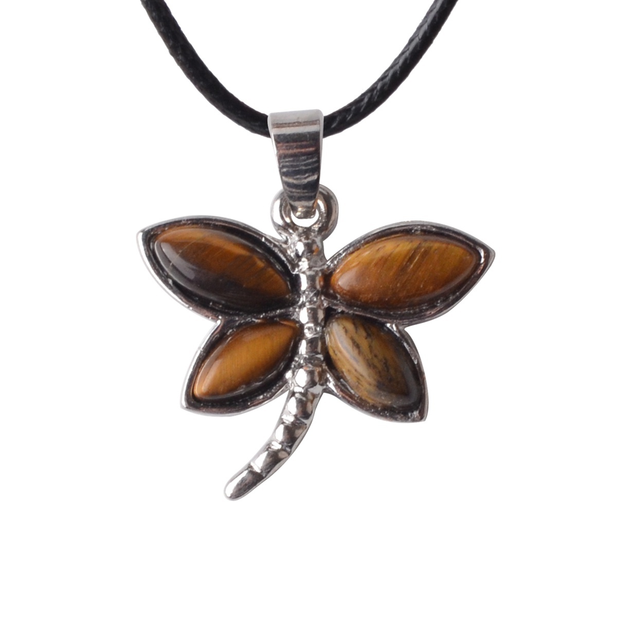 Silver Dragonfly alloy Pendant Fashion Bohemian Jewelry Ethnic Multi-layer Chain Colorful Enamel Dragonfly Pendant