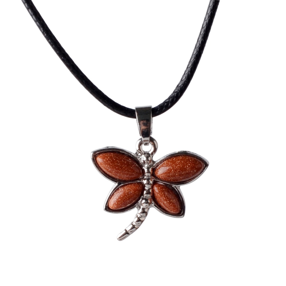 Silver Dragonfly alloy Pendant Fashion Bohemian Jewelry Ethnic Multi-layer Chain Colorful Enamel Dragonfly Pendant