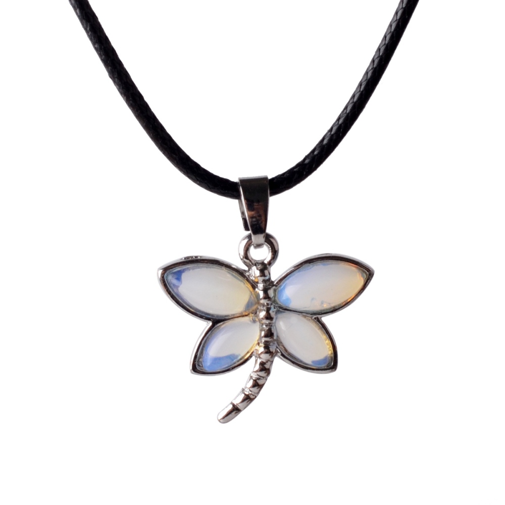 Silver Dragonfly alloy Pendant Fashion Bohemian Jewelry Ethnic Multi-layer Chain Colorful Enamel Dragonfly Pendant