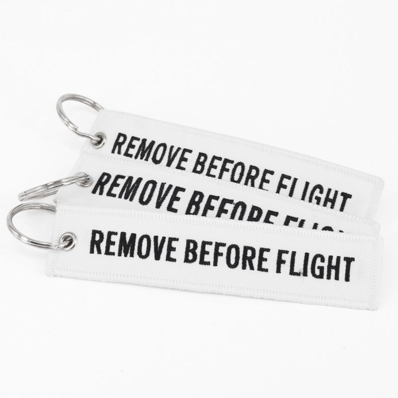 Cheap Price Embroidery Text Key Ring Key Chain Motorcycle Car Biker Cycling Keyring Custom Logo