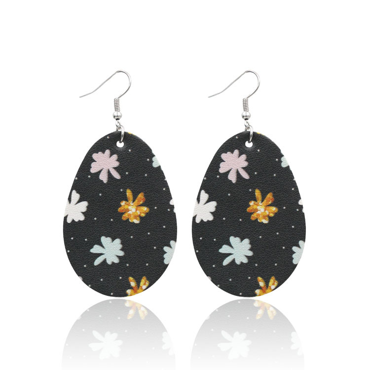 Fashion Earrings 2022 Flower Easter Eggs Bunny Earrings Dangle Earrings Set for Teen Girls Women Valentine Day Gifts