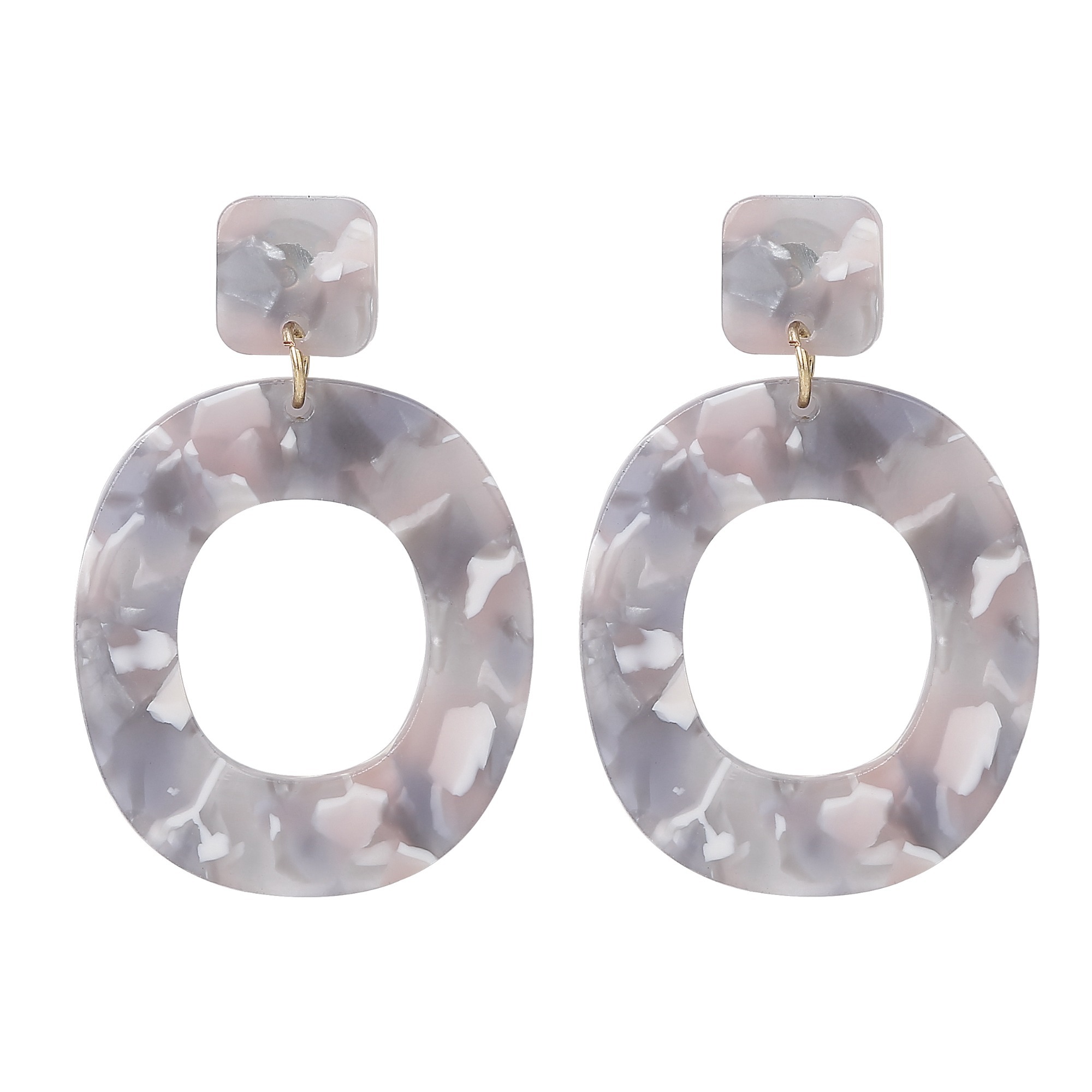 Fashion Jewelry Earrings Acrylic Statement Drop Earrings for Women Girls Gift