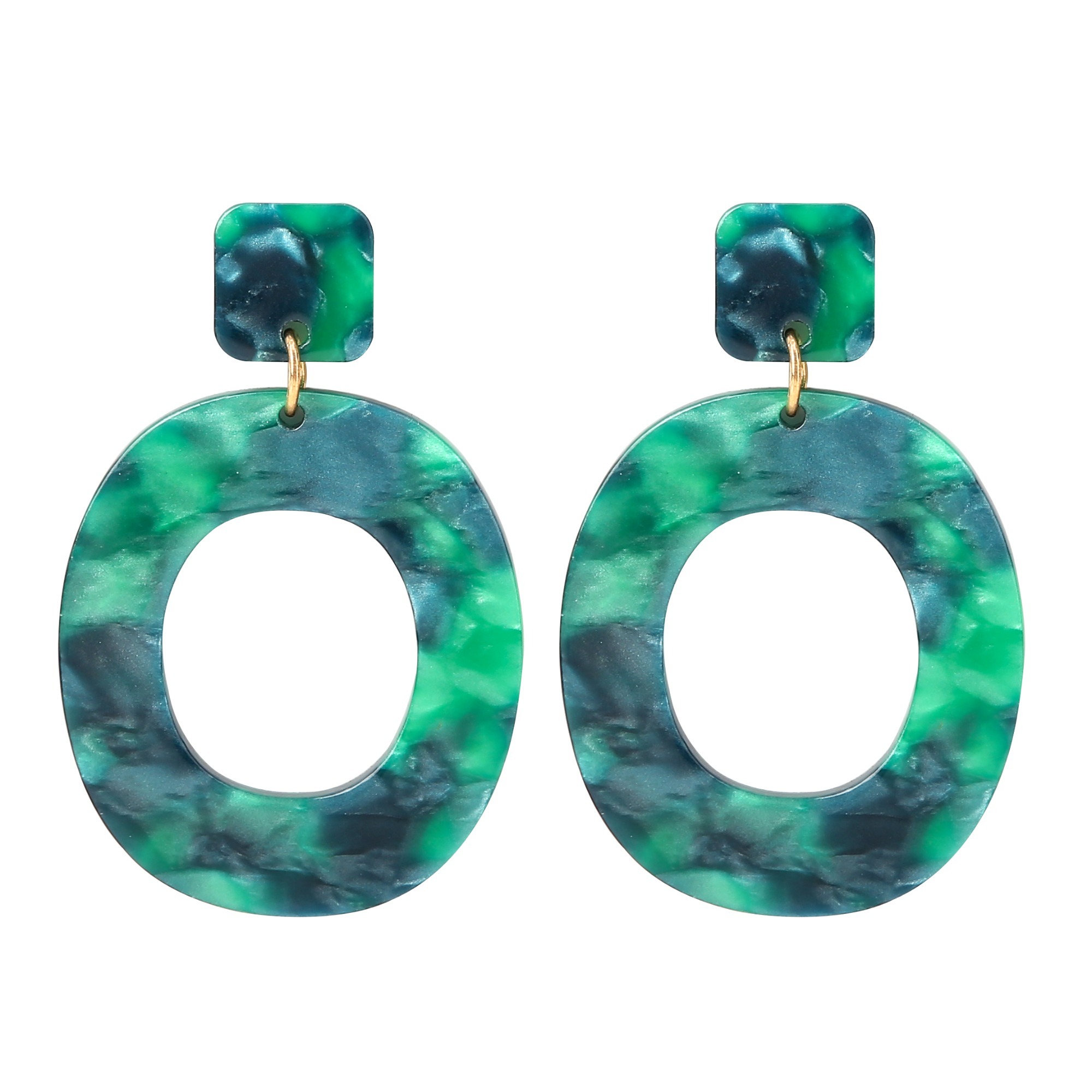 Fashion Jewelry Earrings Acrylic Statement Drop Earrings for Women Girls Gift