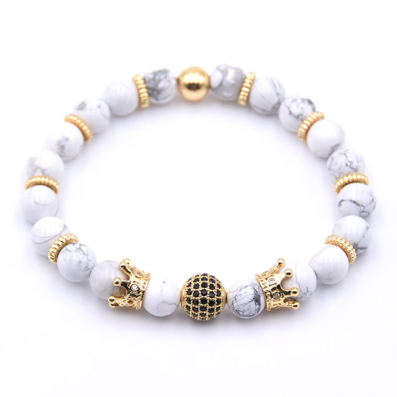 Natural Labradorite Beads Mens Bracelet Owl Strength and Perseverance 8MM High Quality Genuine Gray Gemstone Beaded Adjustable