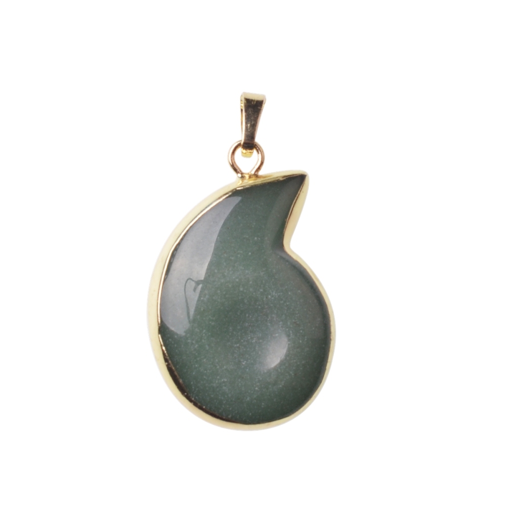 Natural Stone Pendants Comma Shape Polished Crystal Agate Stone Charms for Jewelry Making Necklace