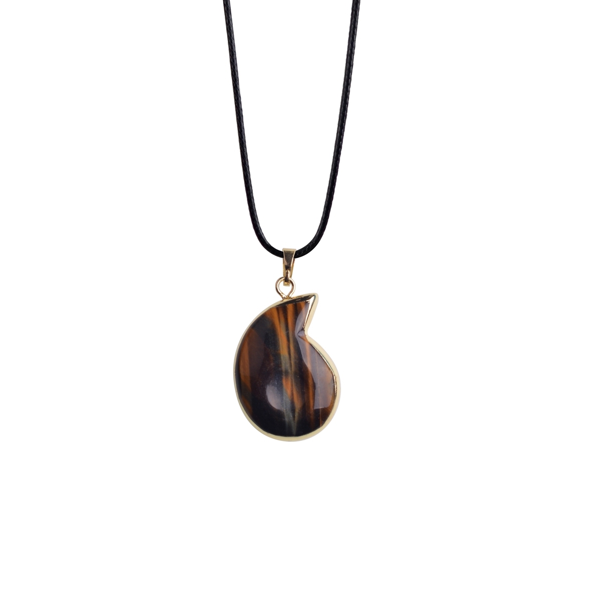 Healing Crystal Necklace for Women Men Energy Healing Crystal couch Shape Pendant Gemstones Jewelry with Gold and Silver Chain