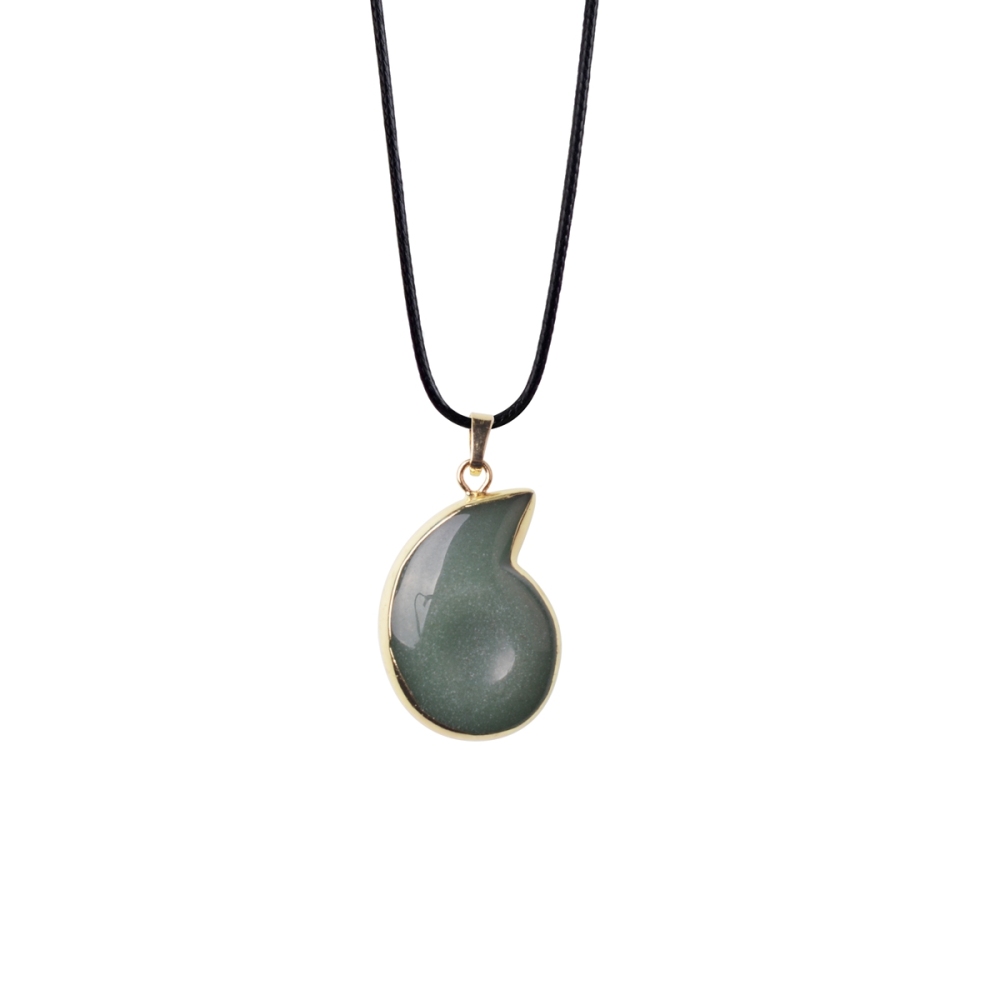 Healing Crystal Necklace for Women Men Energy Healing Crystal couch Shape Pendant Gemstones Jewelry with Gold and Silver Chain