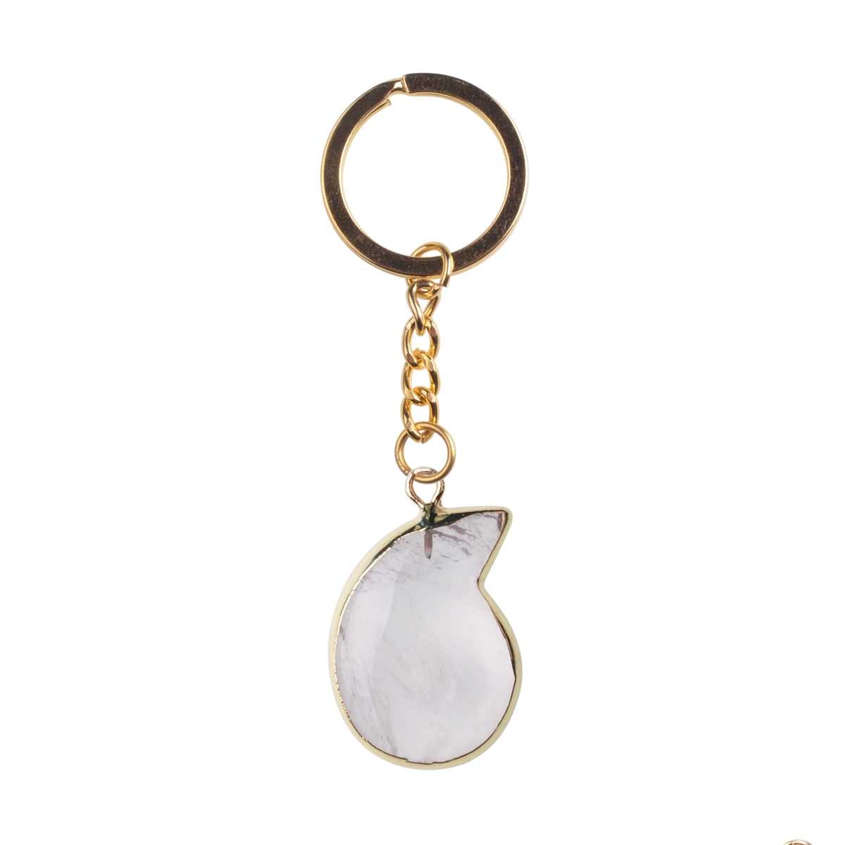 Healing Crystal Necklace for Women Men Energy Healing Crystal couch Shape Pendant Gemstones Jewelry with Gold and Silver Chain