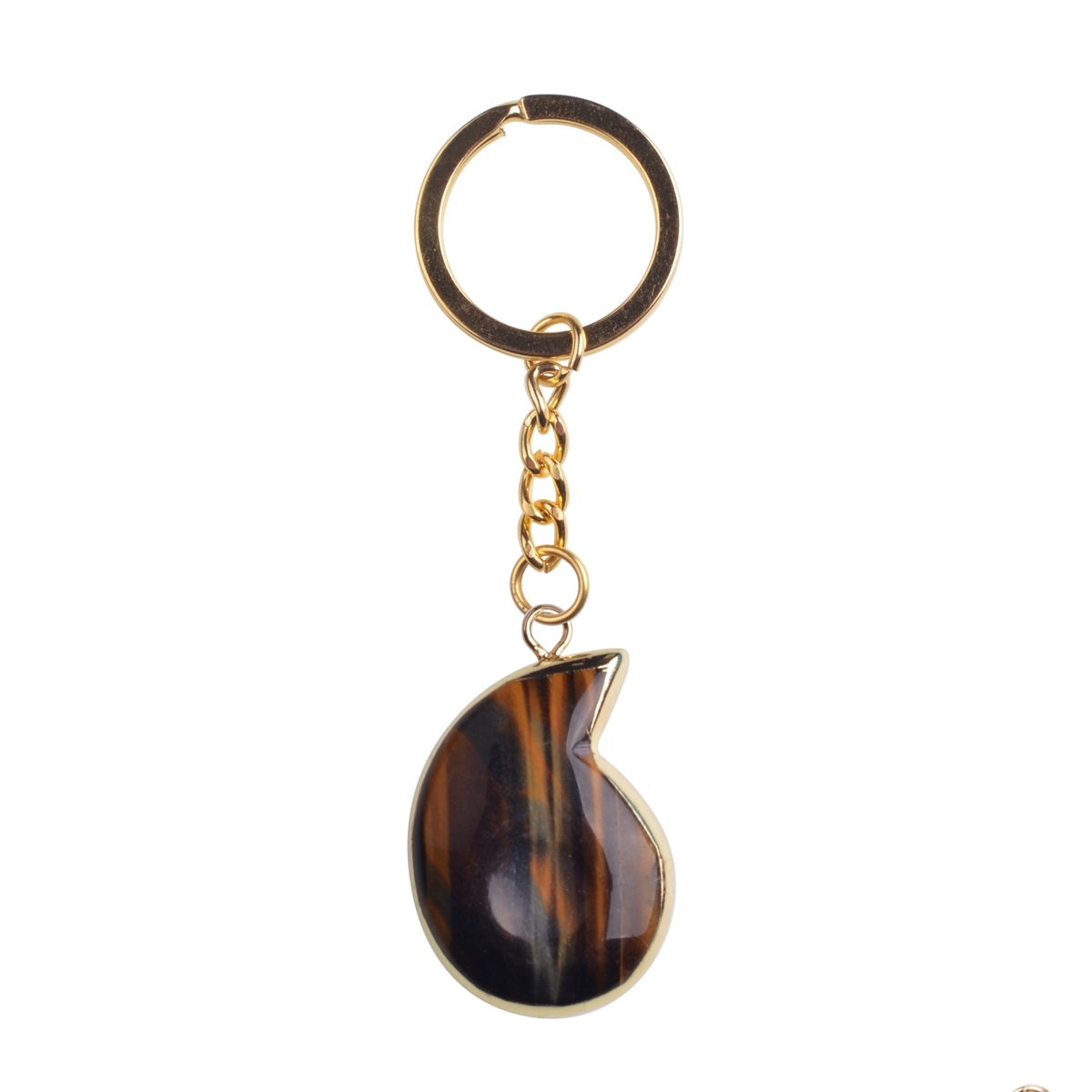 Wholesale Healing Crystal Couch Shape Pendant Keychain Gemstones Jewelry for Women