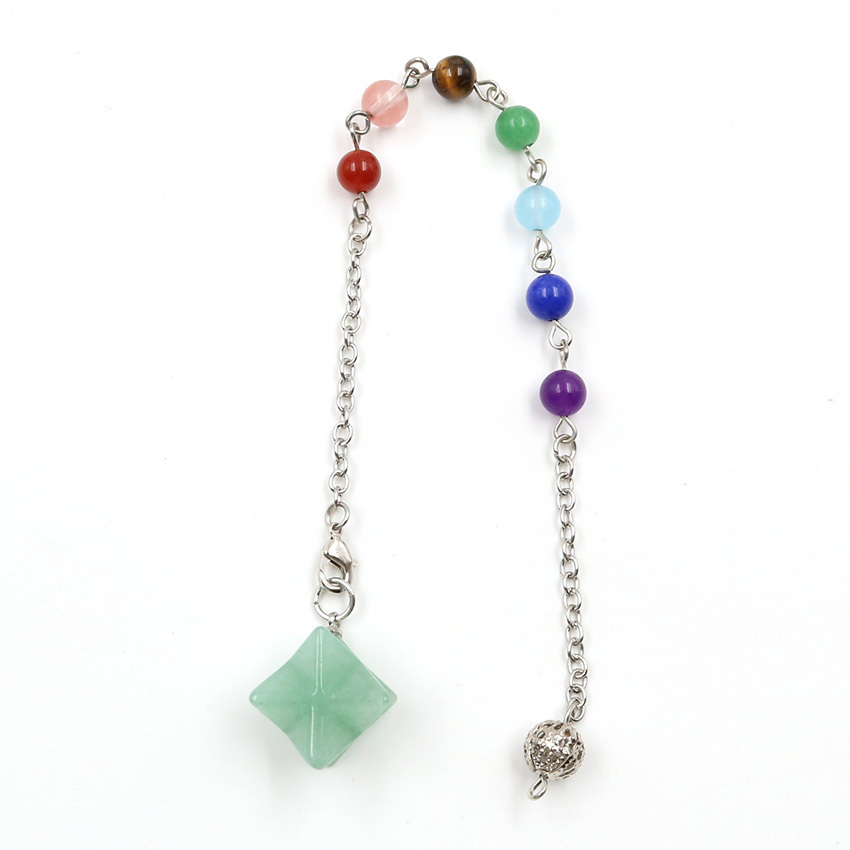 Merkaba Crystal Pendants pendulum Necklace for Women Men Jewelry Energy Healing Gemstone pendant