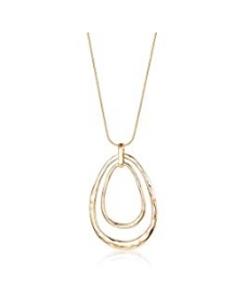 Long Pendant Necklaces For Women Knot Disk Circle Tassel Pendant Statement Sweater Necklace Set Gold Silver Chain Girl Jewelry