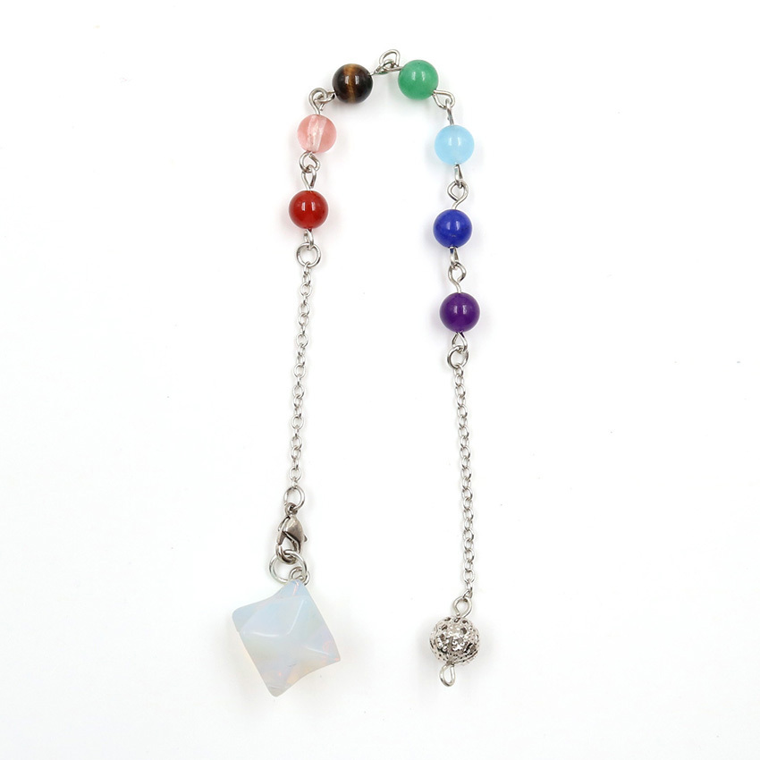 Merkaba Crystal Pendants pendulum Necklace for Women Men Jewelry Energy Healing Gemstone pendant