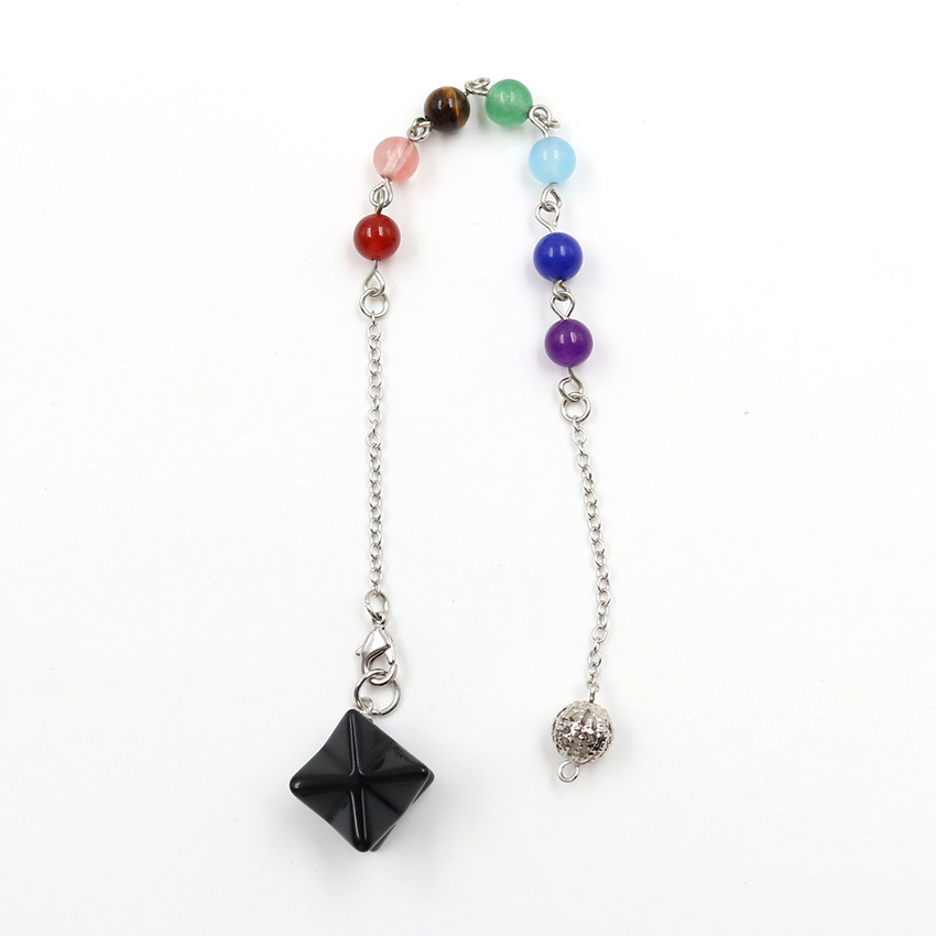 Merkaba Crystal Pendants pendulum Necklace for Women Men Jewelry Energy Healing Gemstone pendant