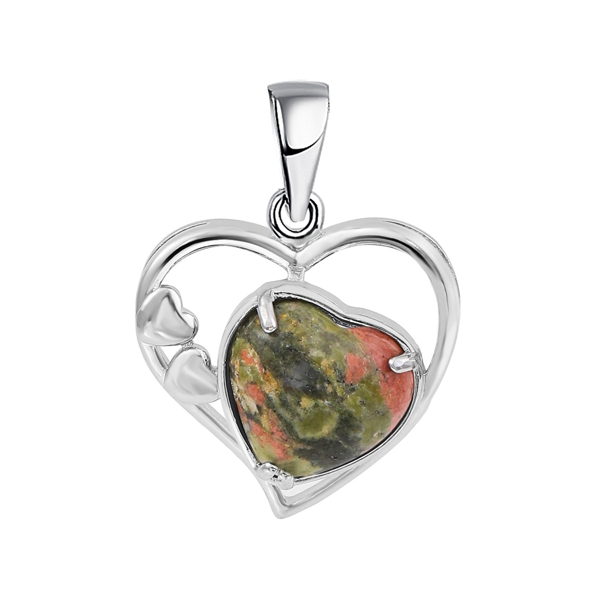 Fashion Crystal Pendant Necklaces Love Heart Necklace Hollow Heart Stone Pendants Charms Women Jewelry Gift