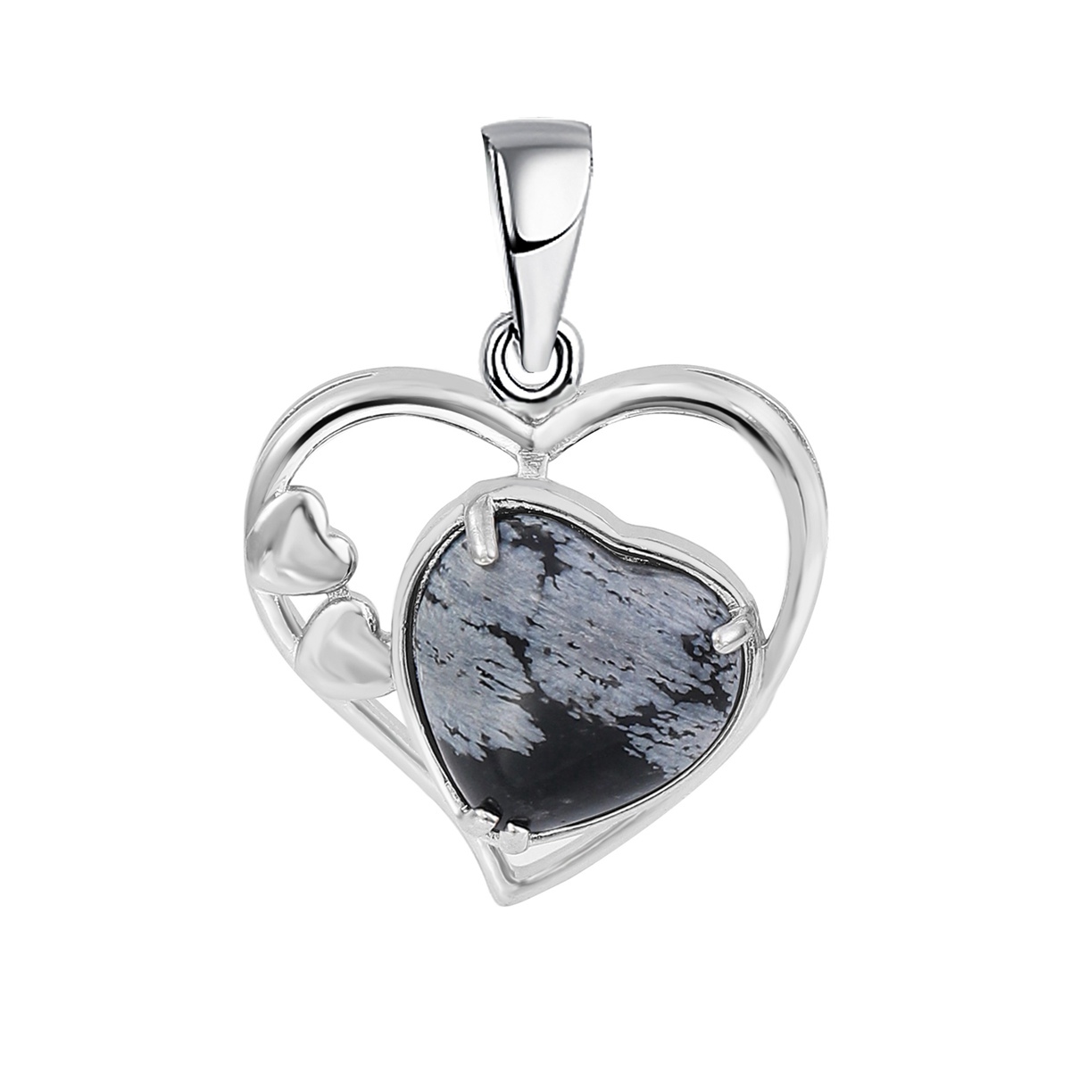 Fashion Crystal Pendant Necklaces Love Heart Necklace Hollow Heart Stone Pendants Charms Women Jewelry Gift