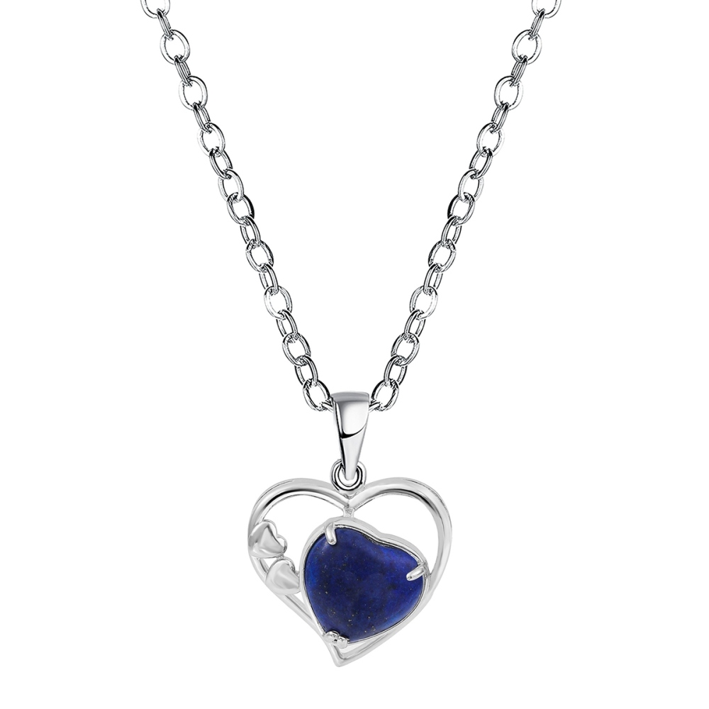 Natural Stone Hollow Heart Stones Pendant Amethyst Quartz Chakras Pendants Healing Crystal Pink Quartz Jewelry For Women And Men