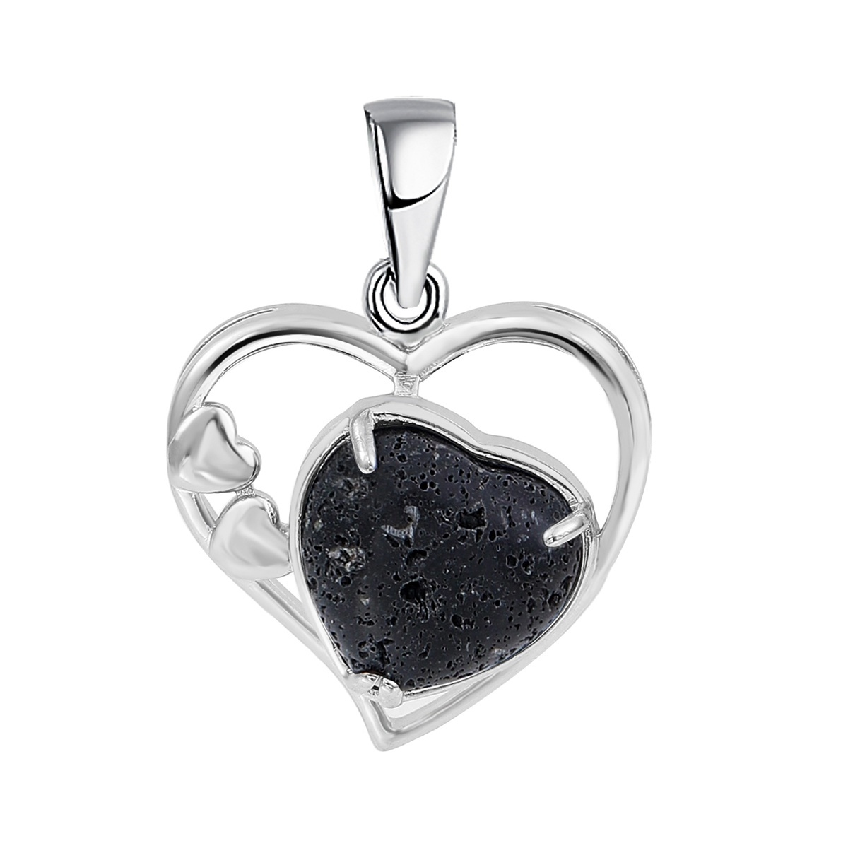 Fashion Crystal Pendant Necklaces Love Heart Necklace Hollow Heart Stone Pendants Charms Women Jewelry Gift