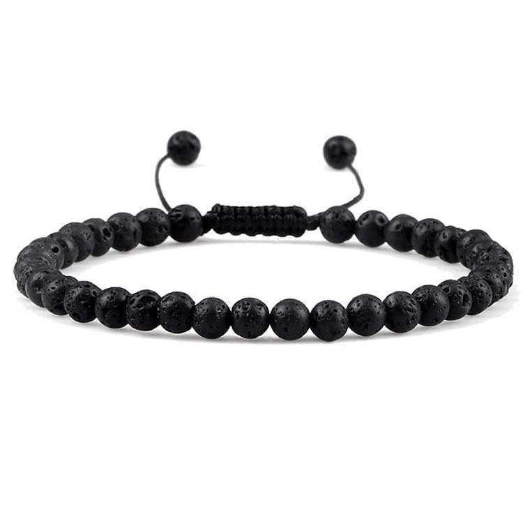 Friendship Bracelets 4mm Natural Blue Turquoise Agate Small Tiger eye Beads Bracelet For Women Girls