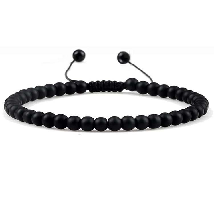 Friendship Bracelets 4mm Natural Blue Turquoise Agate Small Tiger eye Beads Bracelet For Women Girls