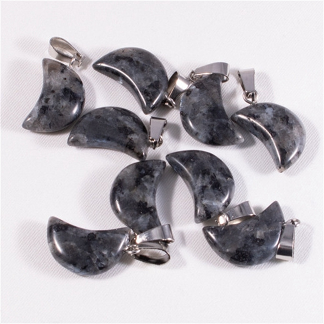 Charm Crystal Heart Moon Star Shaped Necklace Jewelry Pendant Chakra Reiki Bulk for Jewelry Making Healing Quartz Stones