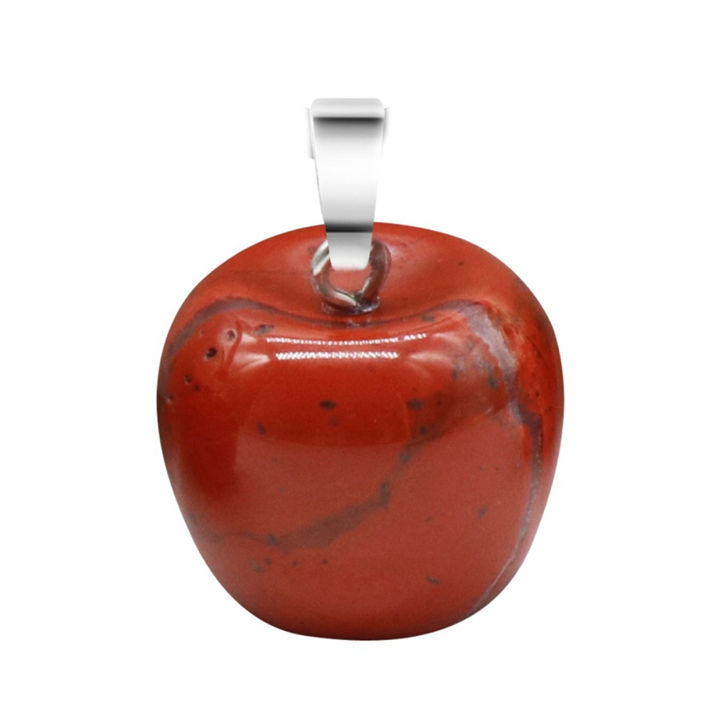 Wholesale Colourful Natural Crystal Carving Apple Quartz Stone Different Material Crystal Apple For Decoration