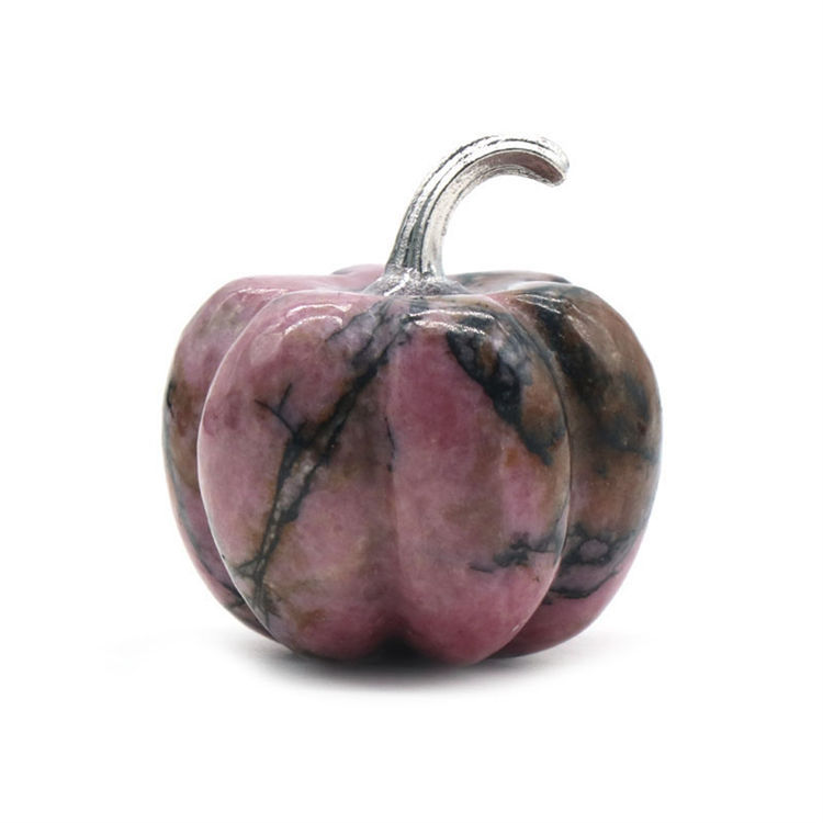 Wholesale Natural Crystal Agate Stone Pumpkin Shape Crafts For Decoration