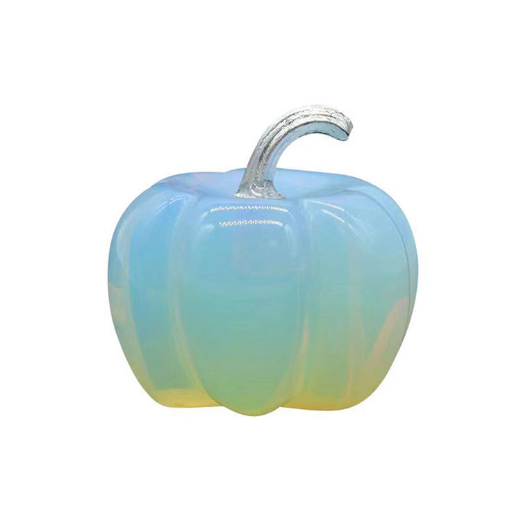 Wholesale Natural Crystal Agate Stone Pumpkin Shape Crafts For Decoration