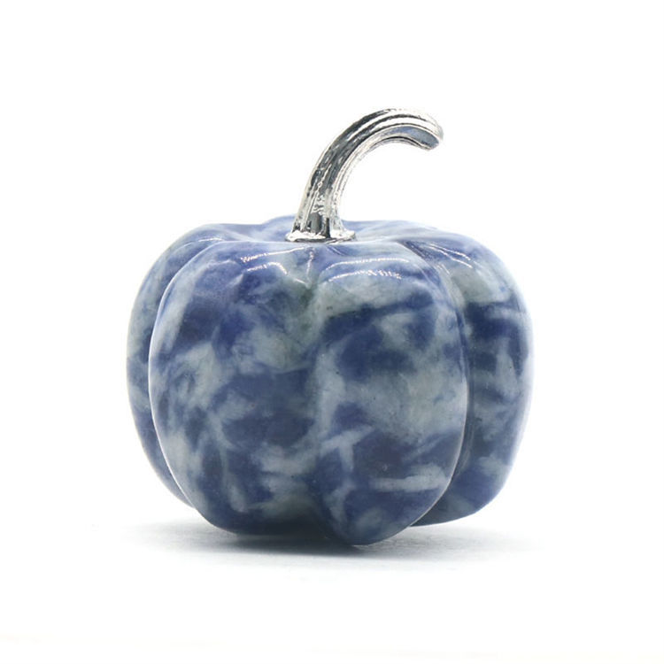 Wholesale Natural Crystal Agate Stone Pumpkin Shape Crafts For Decoration