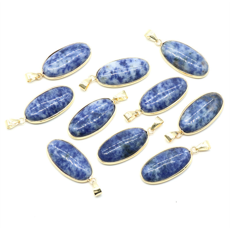 18x25mm Natural Crystal Stone Irregular Waterdrop Shape Exquisite Quartz Agate Charms for Jewelry Making Necklace Bracelet