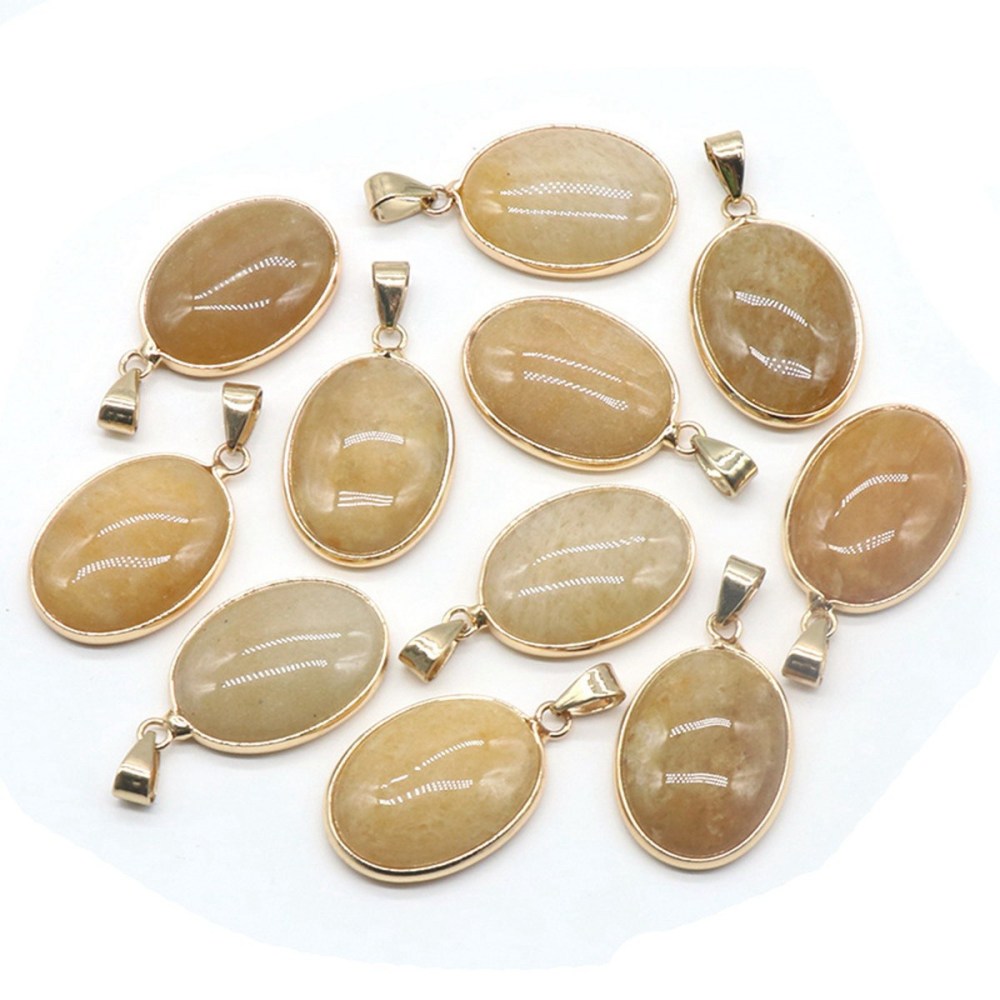 18x25mm Natural Crystal Stone Irregular Waterdrop Shape Exquisite Quartz Agate Charms for Jewelry Making Necklace Bracelet