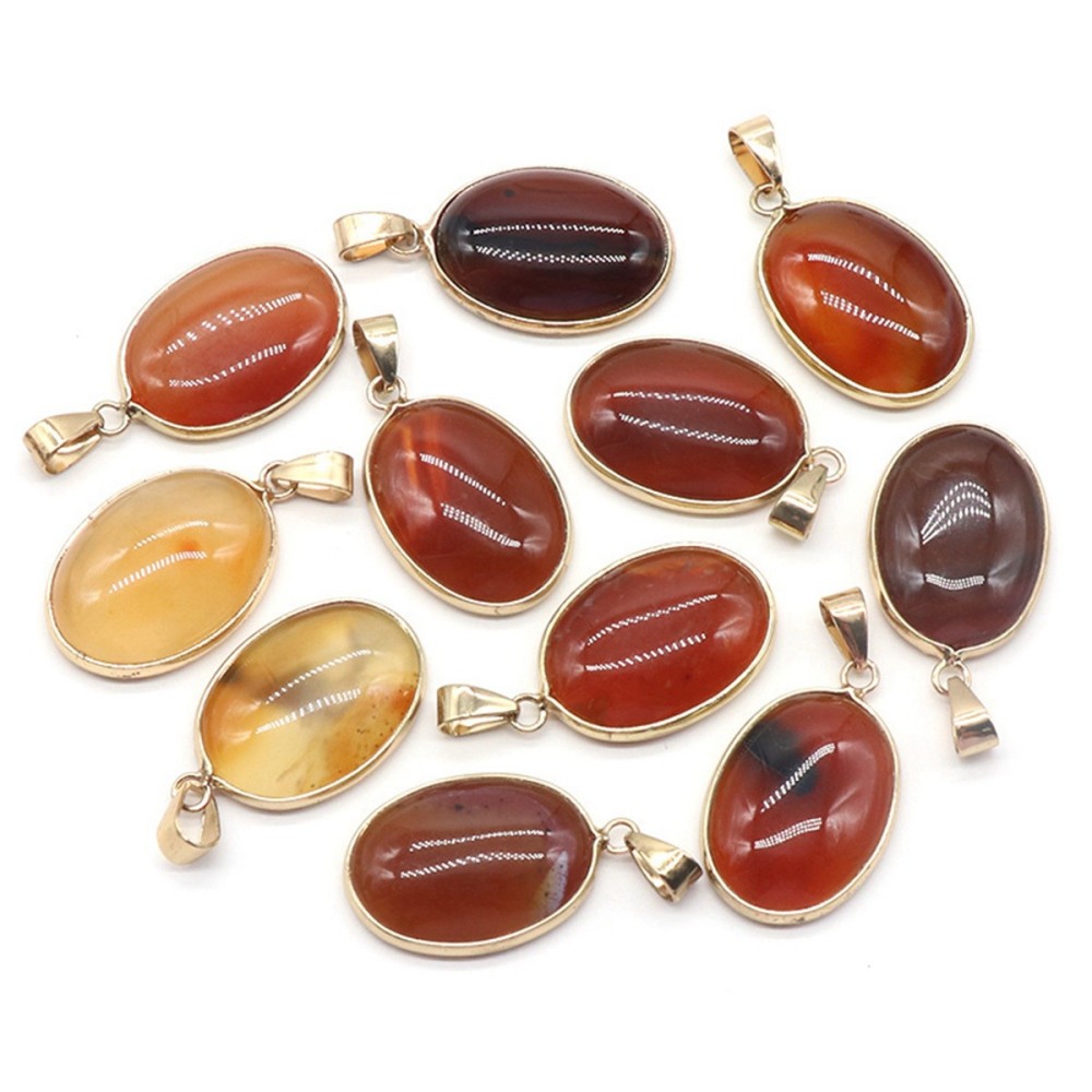 18x25mm Natural Crystal Stone Irregular Waterdrop Shape Exquisite Quartz Agate Charms for Jewelry Making Necklace Bracelet