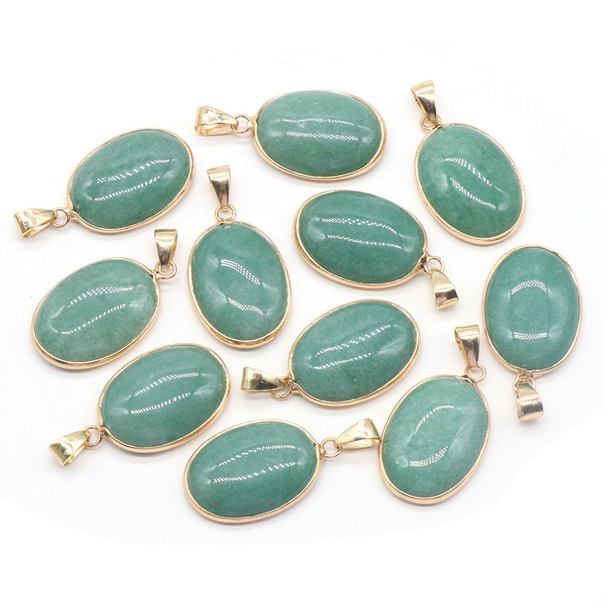 18x25mm Natural Crystal Stone Irregular Waterdrop Shape Exquisite Quartz Agate Charms for Jewelry Making Necklace Bracelet