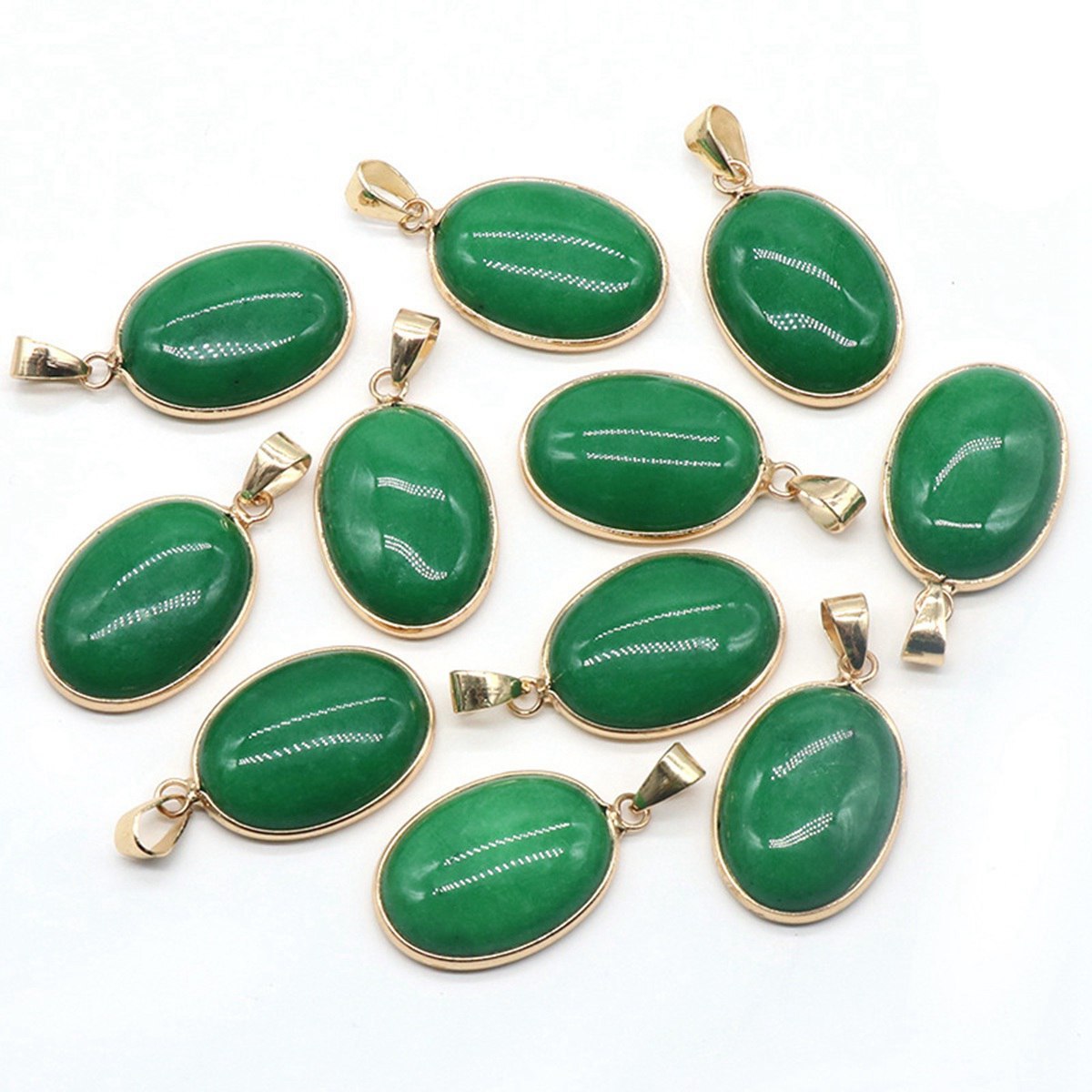 18x25mm Natural Crystal Stone Irregular Waterdrop Shape Exquisite Quartz Agate Charms for Jewelry Making Necklace Bracelet