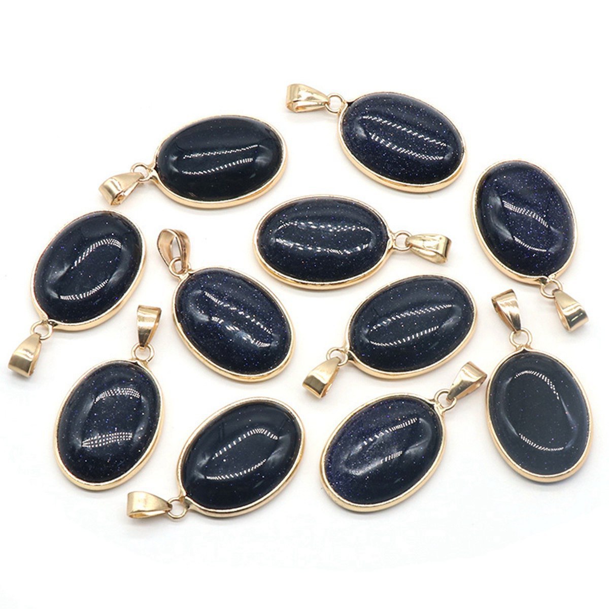 18x25mm Natural Crystal Stone Irregular Waterdrop Shape Exquisite Quartz Agate Charms for Jewelry Making Necklace Bracelet