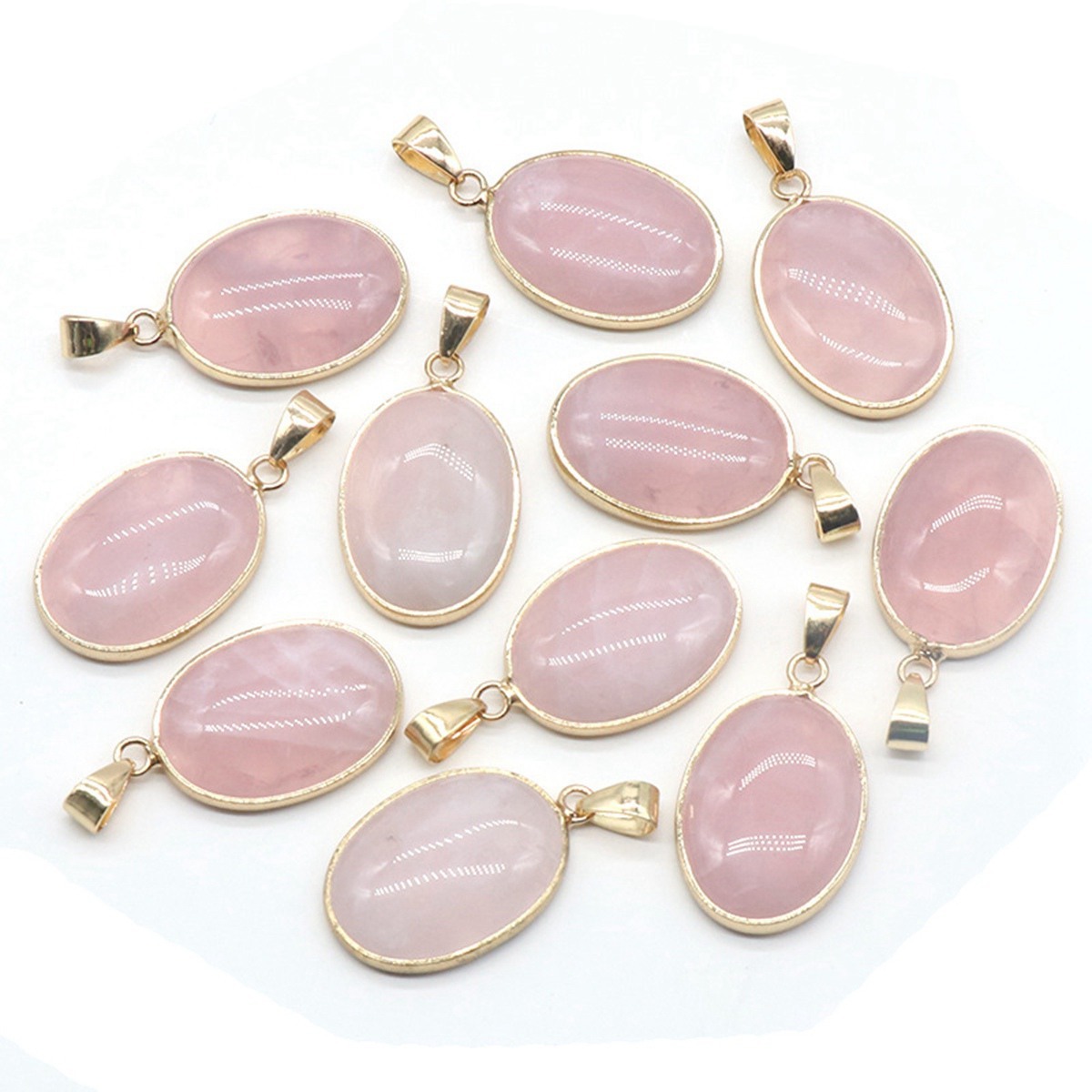 18x25mm Natural Crystal Stone Irregular Waterdrop Shape Exquisite Quartz Agate Charms for Jewelry Making Necklace Bracelet