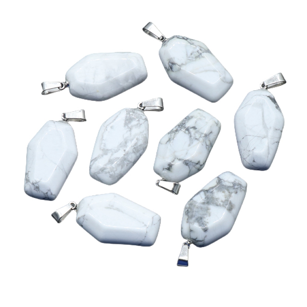 Wholesale Different Materials Cute Coffin Crystal Stone Coffin Shaped Gemstone Mini Carved Stone Crystal Gift