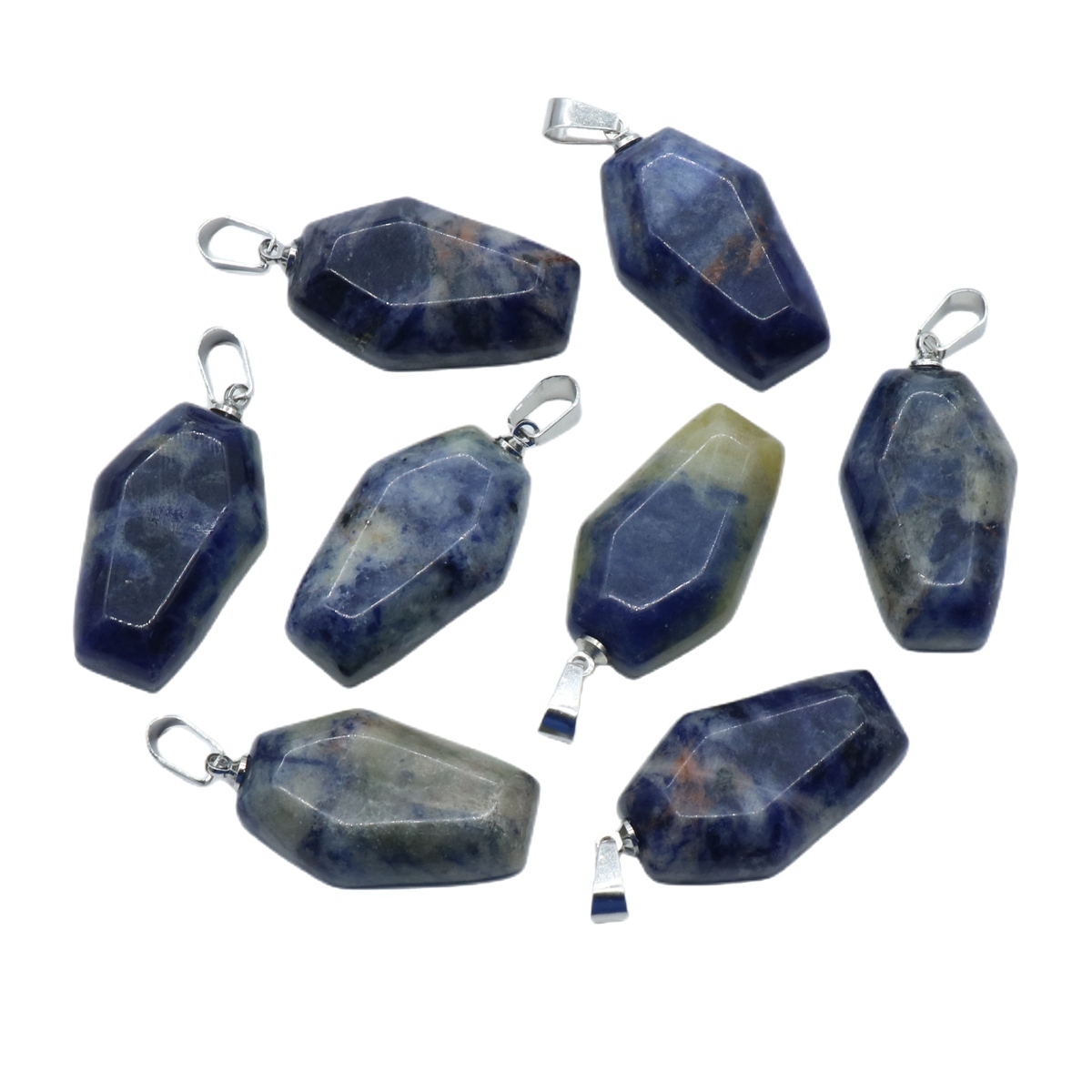 Wholesale Different Materials Cute Coffin Crystal Stone Coffin Shaped Gemstone Mini Carved Stone Crystal Gift