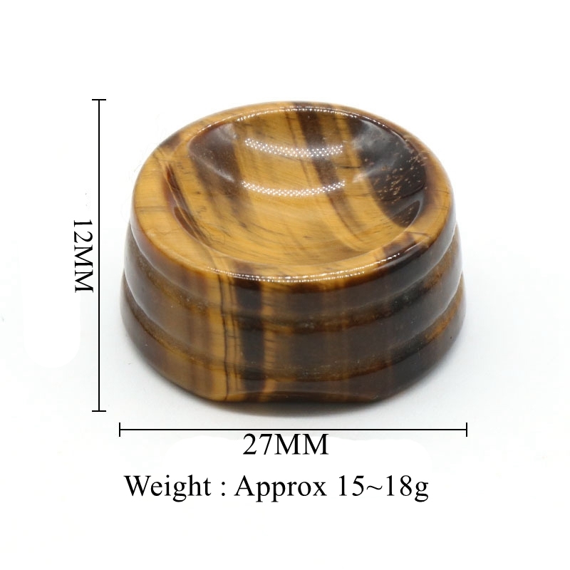 Natural Crystal Agate Stone Sphere Display Stand  Handmade Egg Holder Base for Home Office  Decor Gemstone ,Crystal Ball