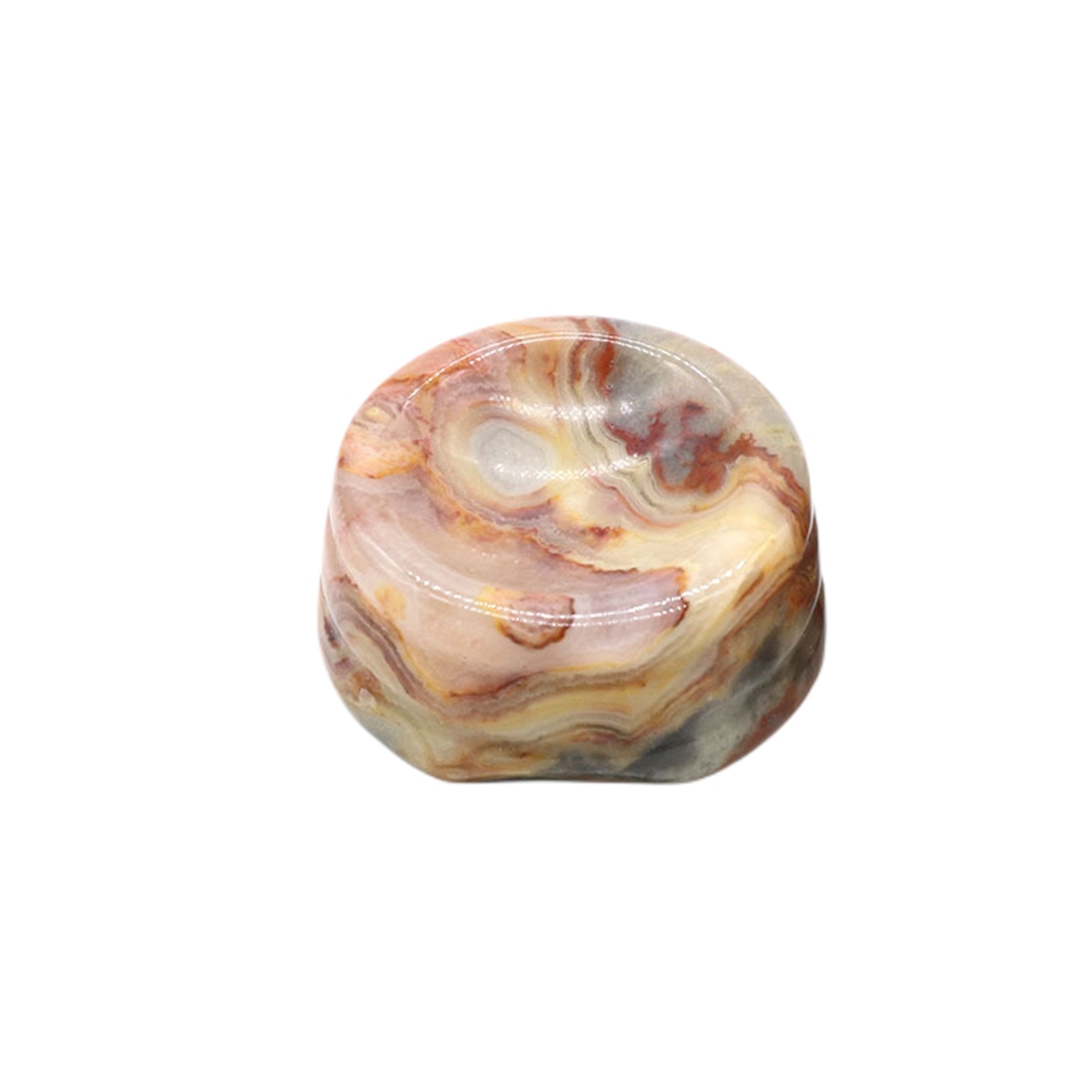 Natural Crystal Agate Stone Sphere Display Stand  Handmade Egg Holder Base for Home Office  Decor Gemstone ,Crystal Ball